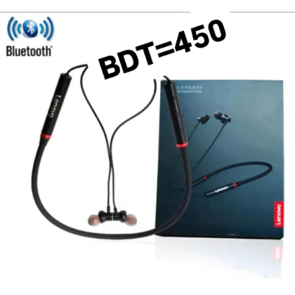 Lenovo HE05X Bluetooth Neckband Earphone.